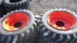 (4) New 10-16.5 Bobcat Tires & Wheels