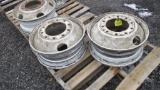 (2) Used Trailer Wheels