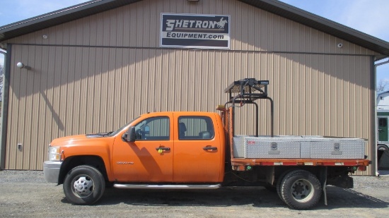 2012 Chevy 3500 Flatbed Pick-Up