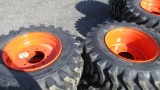 (4) New 12-16.5 Bobcat Tires & Wheels