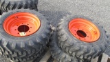 (4) New 10-16.5 Bobcat Tires & Wheels