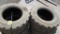 (4) Used 12 - 16.5 Skid Steer Tires