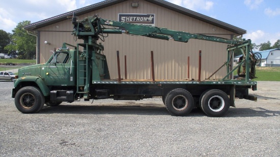 1988 GMC Brigadier Log Truck