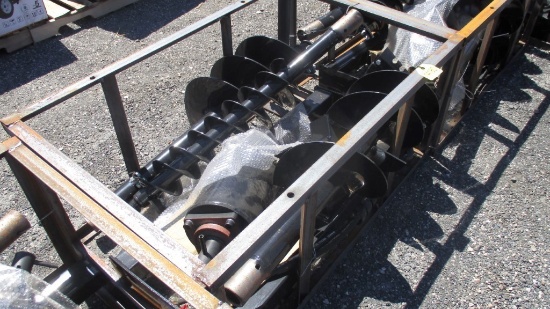 New Quick Attach Mower King Auger w/ 3 Bits