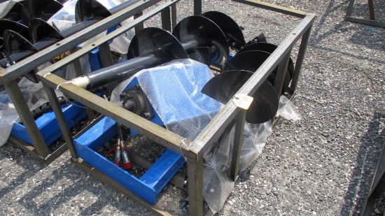 2021 Agrotk Quick Attach Auger w/ 2 Bits