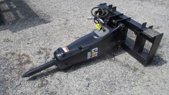 CAT H65D Quick Attach Hammer for Skid Steer