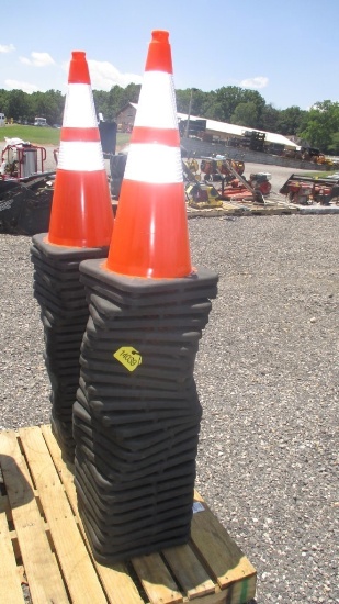 (50) Highway Safety Cones