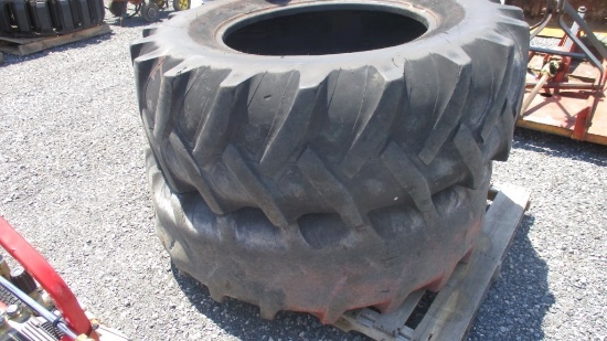 (2) Used 18.4-30 Tractor Tires