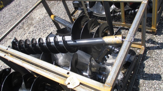 New Mower King Quick Attach Auger w/2 Bits