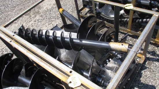 New Agrotk Quick Attach Auger w/3 Bits