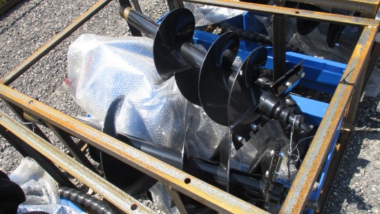 New Agrotk Quick Attach Auger w/3 Bits