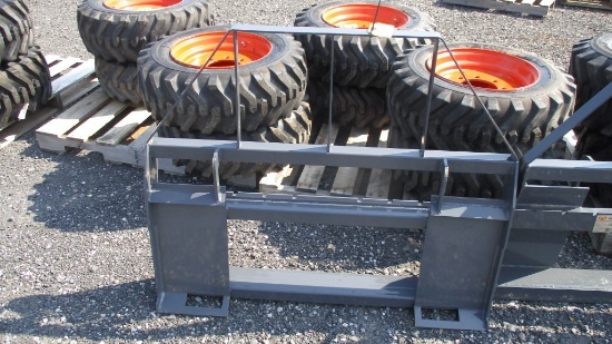 New Mower King Quick Attach Pallet Fork Backing