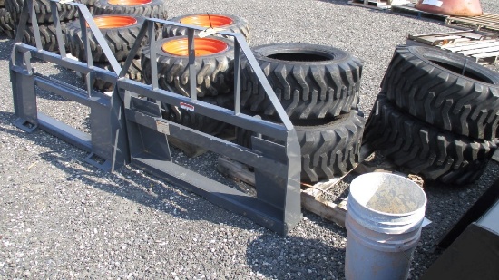 New Mower King Quick Attach Pallet Fork Backing