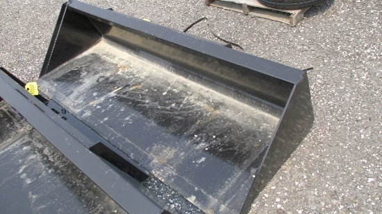 New 84" Kivel Quick Attach Bucket for Skid Steer
