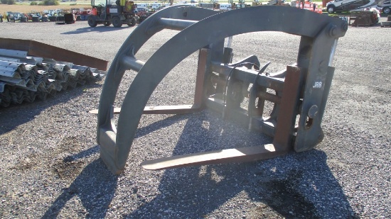 JRB Quick Attach Forks with Clamp for Wheel Loader
