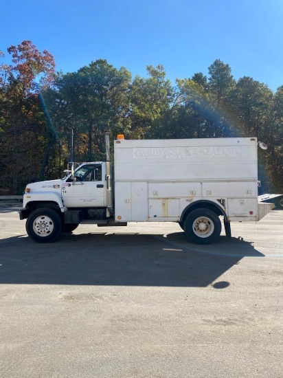 2001 Chevy C7500 Utility Service Truck