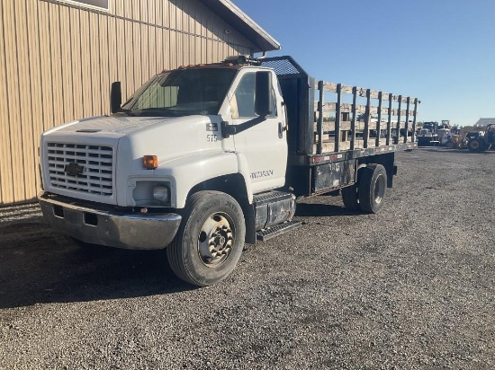 2006 Chevy C7500 Single Axle Flat Bed