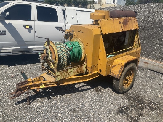 ** AS IS ** Ingersoll Rand Towable Air Compressor