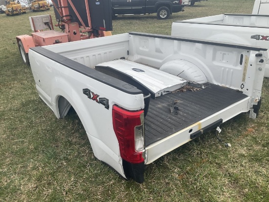 White Ford Truck Bed 8Ft