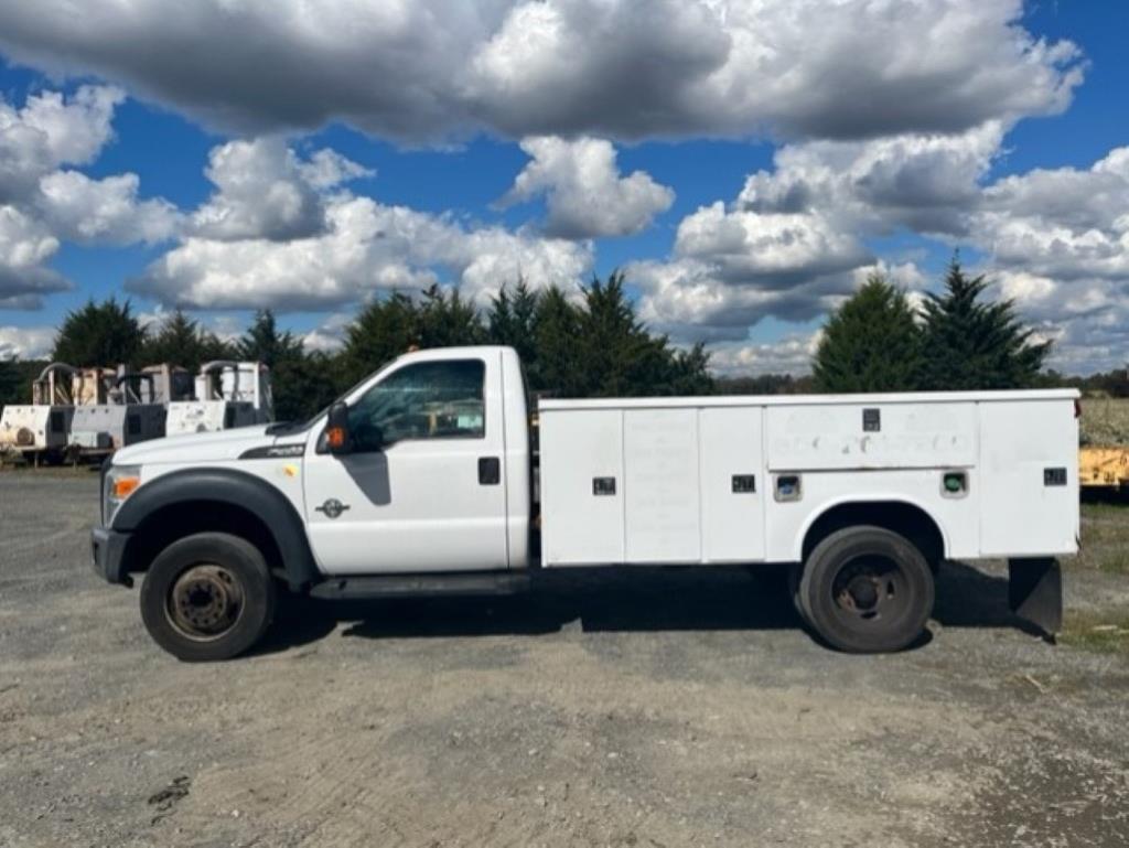 2014 Ford F550 Super Duty Utility Bed Pick Up Proxibid