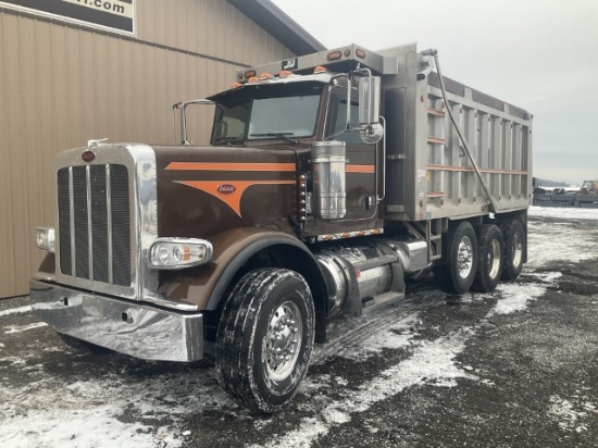 2019 Peterbilt 389 Tri Axle Dump Truck
