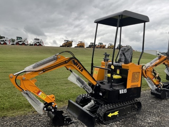 New MIVA VA-15 Mini Excavator