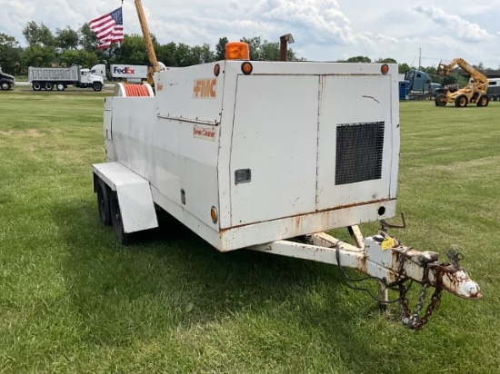 FMC Jetter Machine 1983 Trailer Mounted
