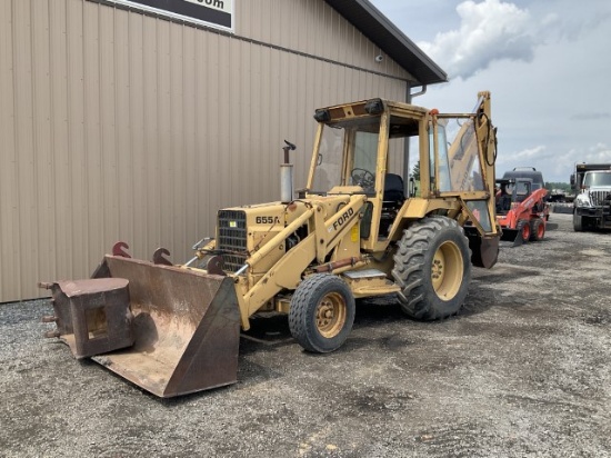 Ford 655A Loader Backhoe
