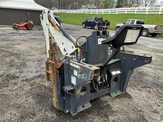 Used Bobcat Backhoe Attachment for Skid Steer