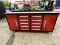 Brand New 7ft 10 Drawer 2 Cabinet Workbench (N70E)