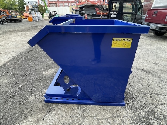 Brand New 1 Cubic Yard Self Dumping Hopper (N35E)
