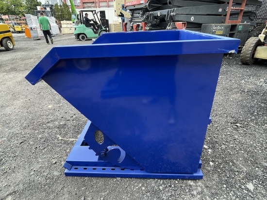 Brand New 1 Cubic Yard Self Dumping Hopper (N32E)