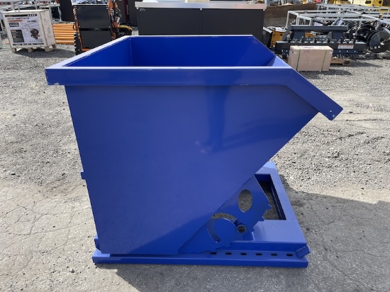 Brand New 1 Cubic Yard Self Dumping Hopper (N61E)