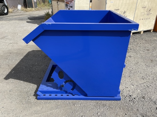 Brand New 1 Cubic Yard Self Dumping Hopper (N62E)