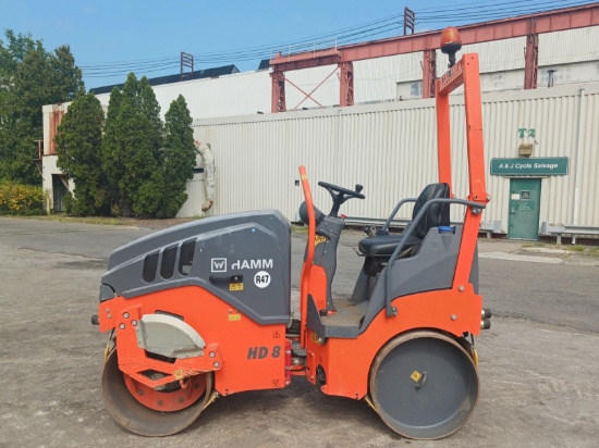 2020 Hamm HD8VV Vibratory Roller - Only 113 hours