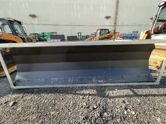 New 86" Hydraulic Snow Plow Skid Steer Att.(NY802E)