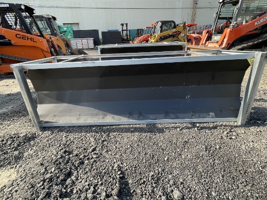 New 86" Hydraulic Snow Plow Skid Steer Att (NY801E)