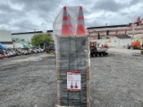 Lot of 250 Highway Safety Cones (N6E)