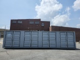New 40ft MultiDoor Storage Container (NY740E)