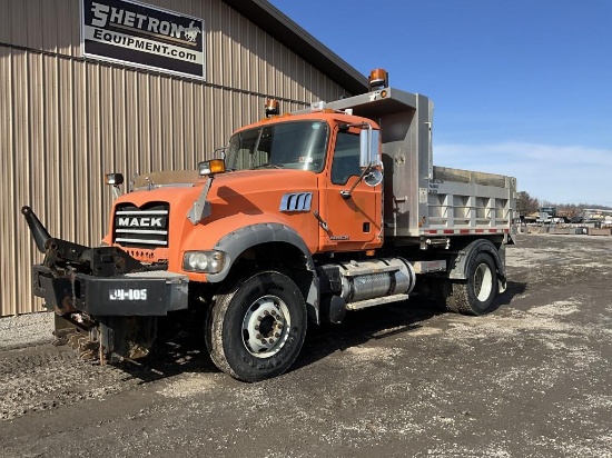 2008 Mack Granite GU712 Dump Truck