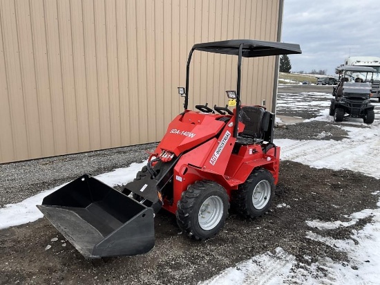 New Agrotk SDA-140W Wheel Loader (RED)