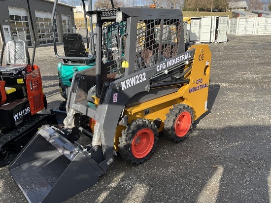 New Agrotk KRW 223 Skid Steer Loader (YELLOW)