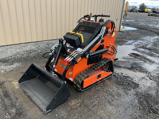 New Future FT36G Walk Behind Mini Track Loader