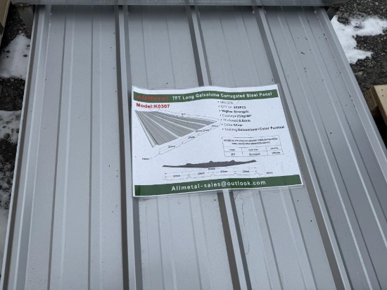New 7ft Galvalume Corrugated Sheets