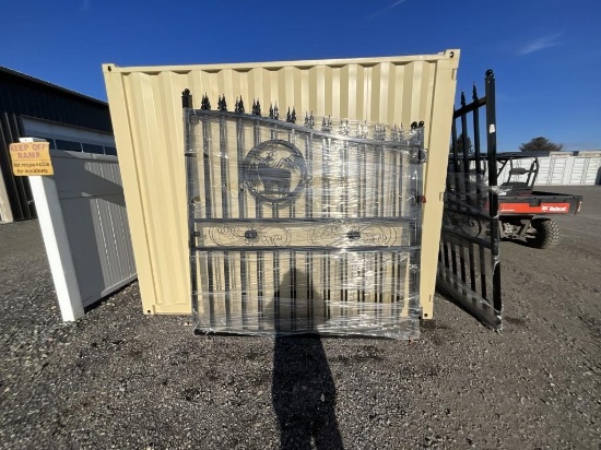 New 14' Bi-Parting Gate (w/ Buck on It)