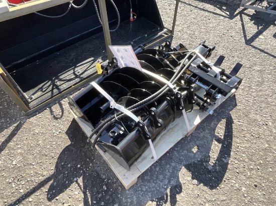 New AGROTK (9) Piece Mini Excavator Attachment