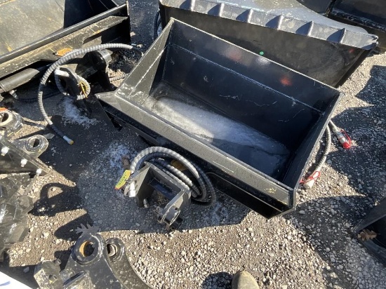 New Future 5T Hydraulic Tilt Bucket 35"