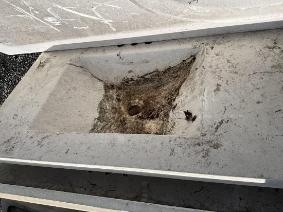 (3) Sinks 72" X 22"