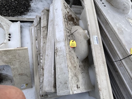 (7) 43" X 22" Sinks