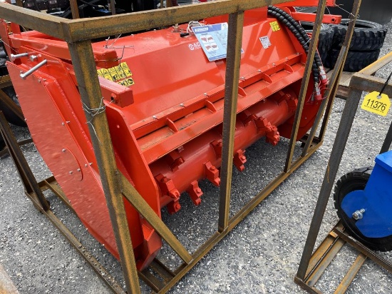 New 81" Agrotk Forestry Drum Mulcher Cutter